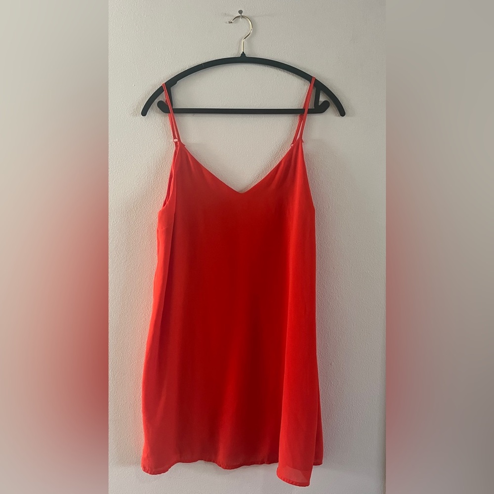 Orange Cocktail Dress